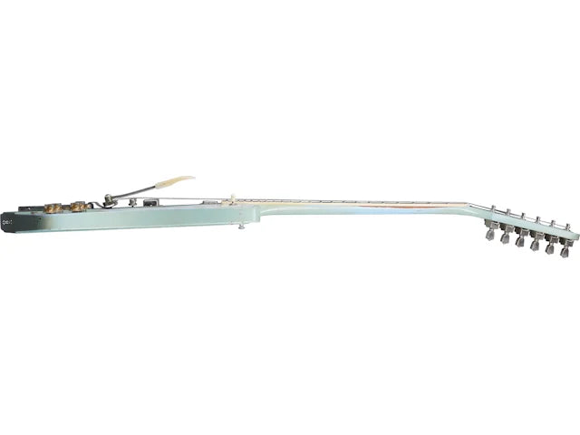 Gibson Custom 1963 Firebird V with Maestro Vibrola, Heavy Aged, Antique Frost Blue Electric Guitar Gibson Custom