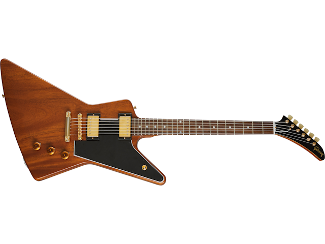 Gibson Custom 1958 Mahogany Explorer, Walnut Electric Guitar Gibson Custom