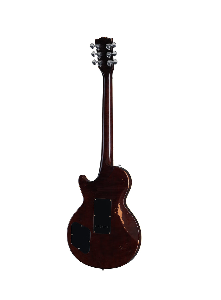 Gibson Custom Joe Perry "Gold Rush" Les Paul Axcess, Aged Antique Gold (Aged Brown/Pink Reissue 5-Latch Case Included) Electric Guitar Gibson Custom