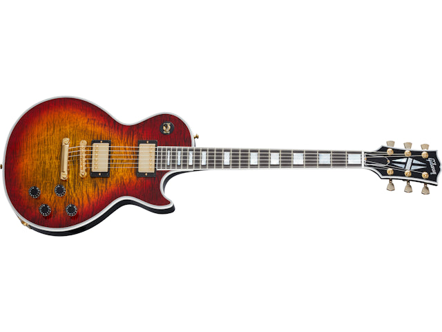 Gibson Custom Les Paul Axcess Custom Figured, Gloss, Bengal Burst Electric Guitar Gibson Custom