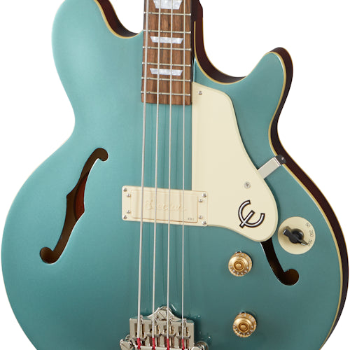 Epiphone Jack Casady Bass, Faded Pelham Blue Electric Bass Epiphone