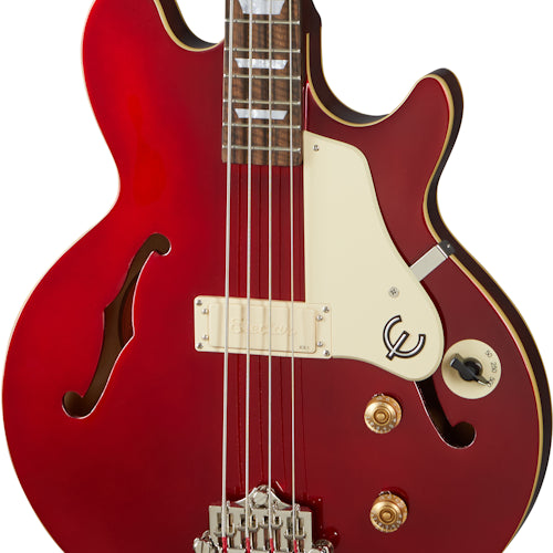 Epiphone Jack Casady Bass, Sparkling Burgundy Electric Bass Epiphone