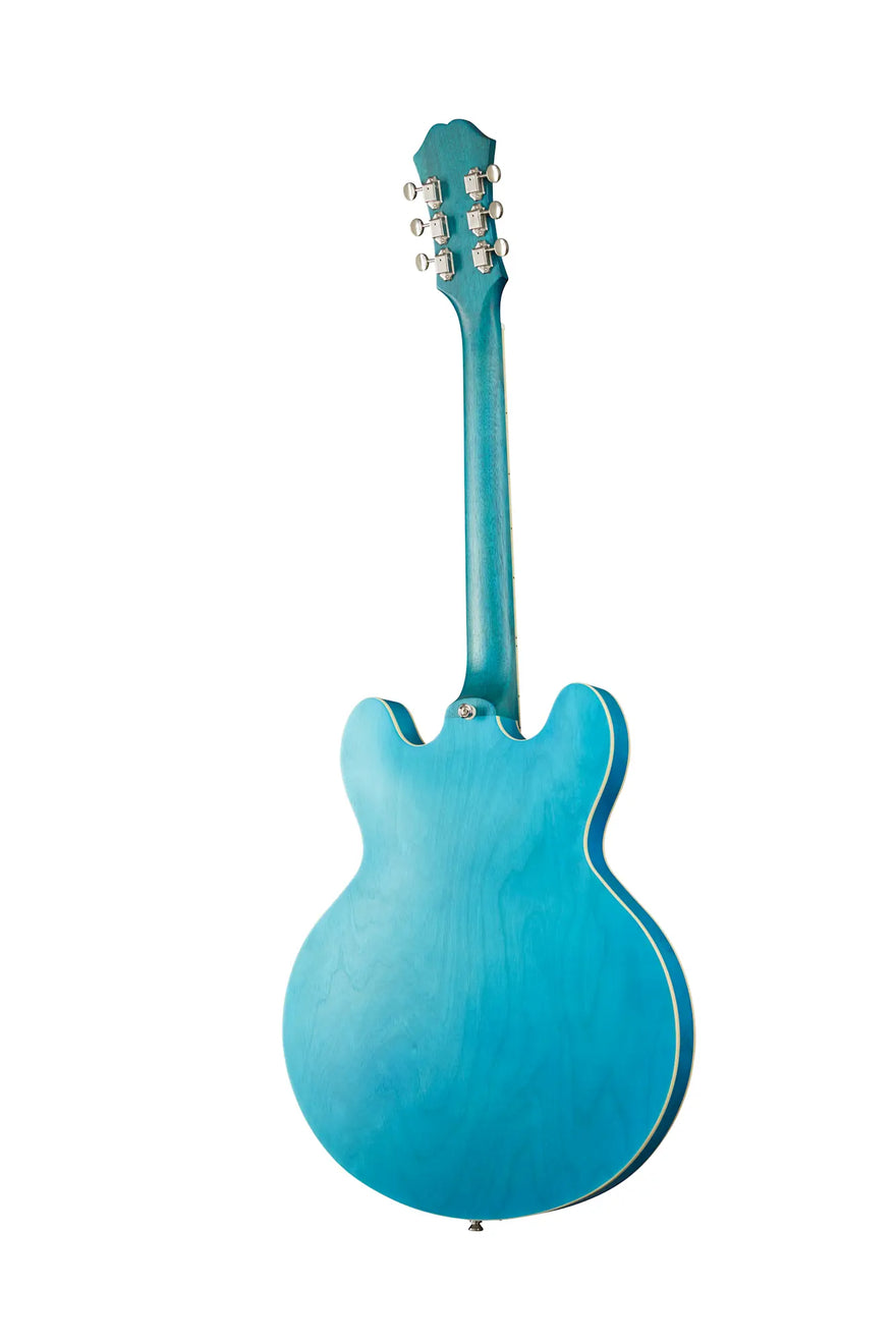 Epiphone Casino, Worn Blue Denim Electric Guitar Epiphone