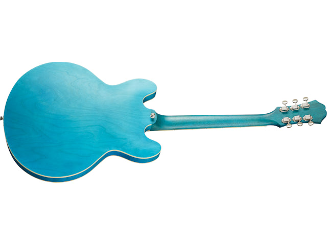 Epiphone Casino, Worn Blue Denim Electric Guitar Epiphone