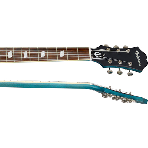 Epiphone Casino, Worn Blue Denim Electric Guitar Epiphone