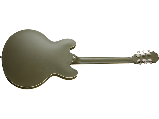 Epiphone Casino, Worn Olive Drab Electric Guitar Epiphone