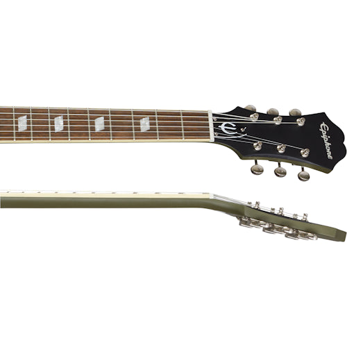 Epiphone Casino, Worn Olive Drab Electric Guitar Epiphone