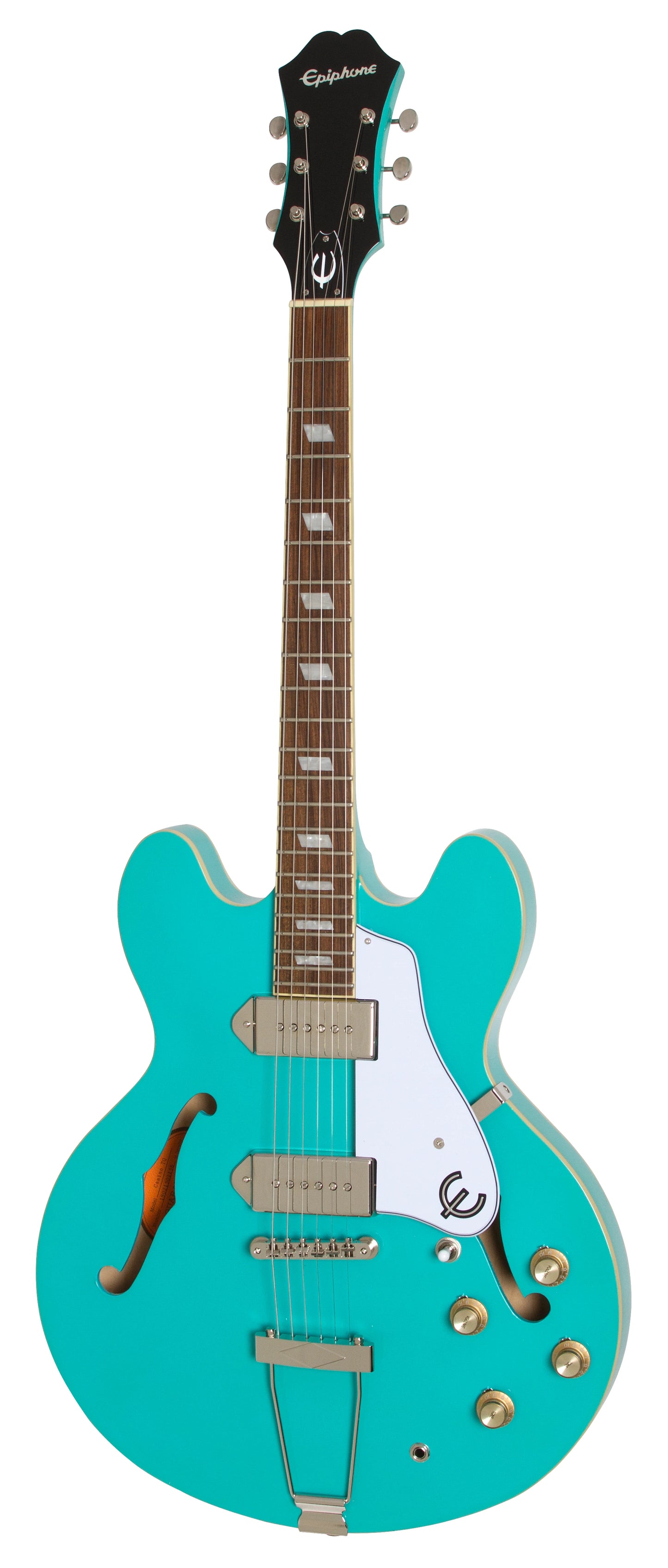 Epiphone Casino, Turqoise, Turquoise Electric Guitar Epiphone