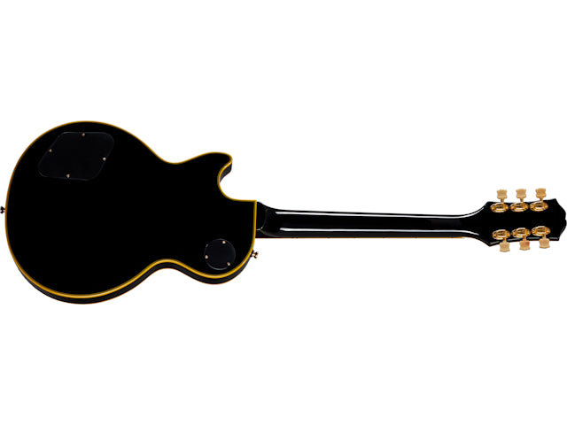 Epiphone Joe Bonamassa Black Beauty Les Paul Custom Outfit, Ebony Electric Guitar Epiphone
