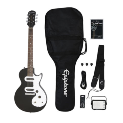 Epiphone Les Paul Melody Maker Starter Pack, Ebony Player Pack Epiphone