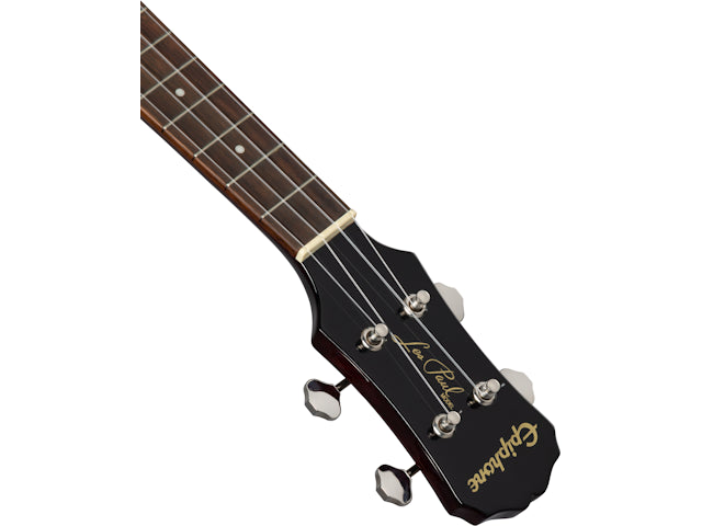 Epiphone Les Paul Concert Ukulele, Vintage Sunburst Ukulele Epiphone