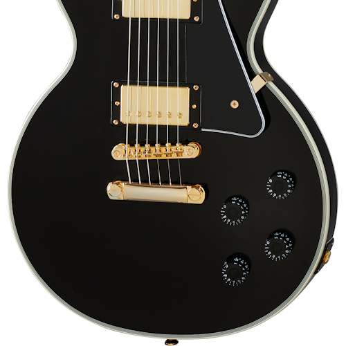 Epiphone Les Paul Custom, Ebony Electric Guitar Epiphone
