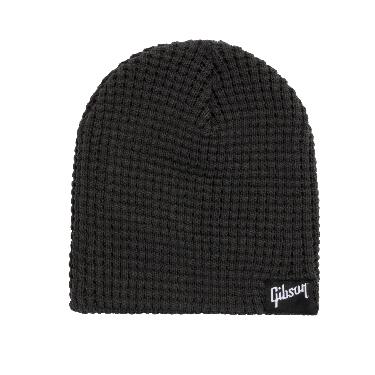 Gibson Charcoal Logo Beanie Headwear Gibson
