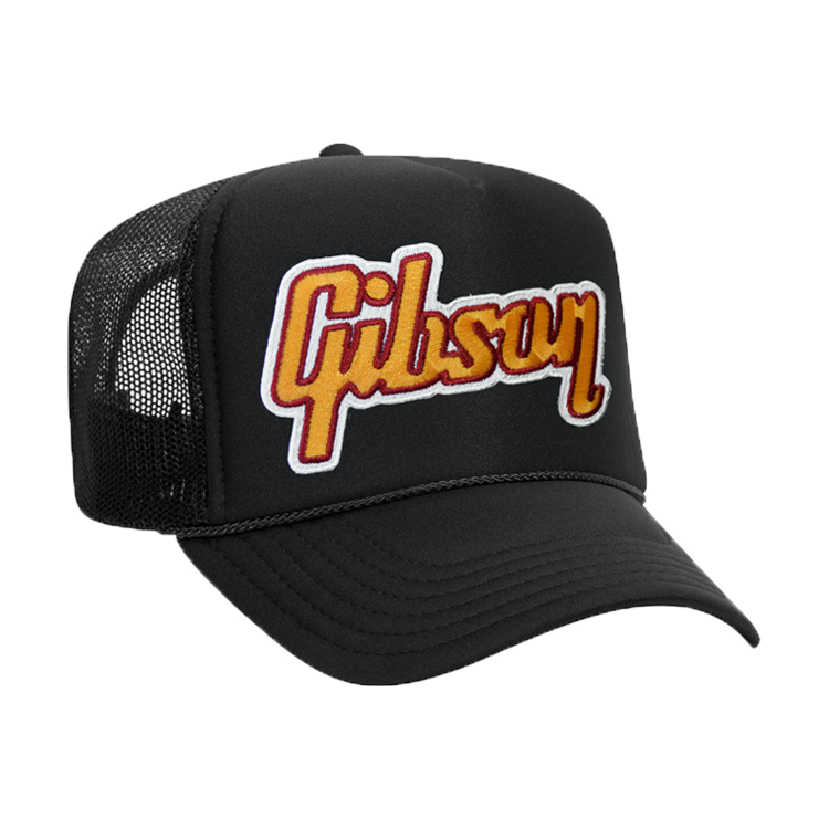 Aviator Nation x Gibson Trucker Headwear Gibson Black
