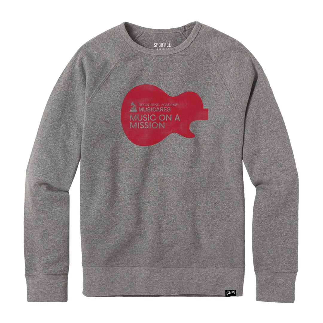 Gibson Gives x MusiCares: Music on a Mission Sweatshirt Sweatshirt Gibson Small