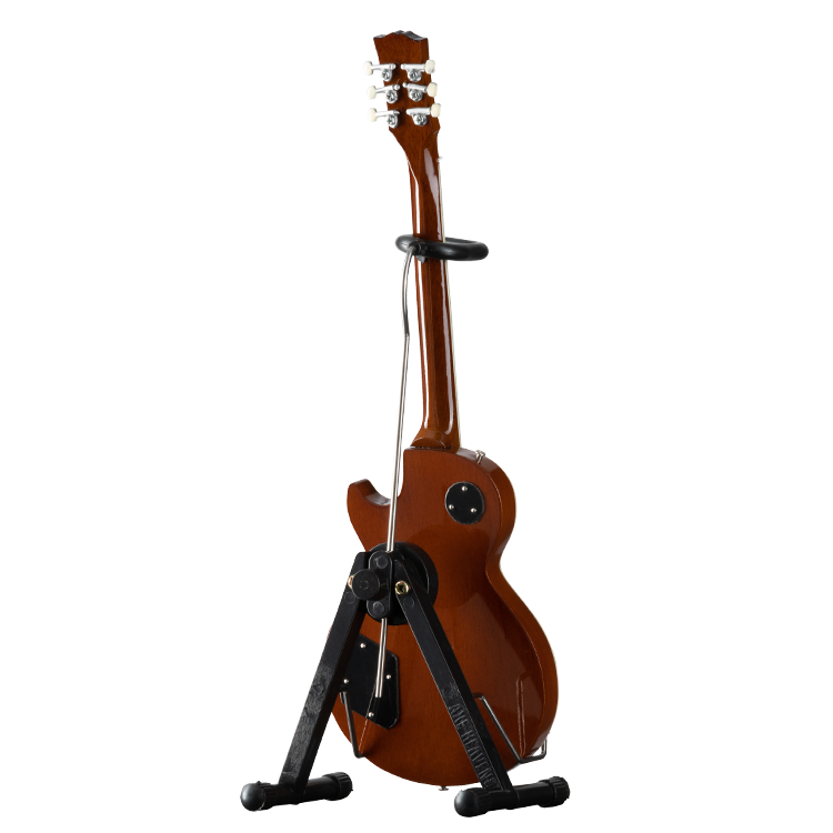 Gibson AXE HEAVEN Les Paul Tobacco Burst 1:4 Scale Mini Guitar Model Mini Guitar Gibson