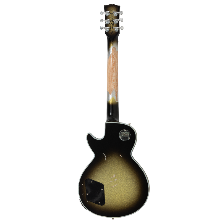 Gibson AXE HEAVEN® Adam Jones Silverburst Les Paul 1:4 Scale Mini Guitar Model Mini Guitar Gibson