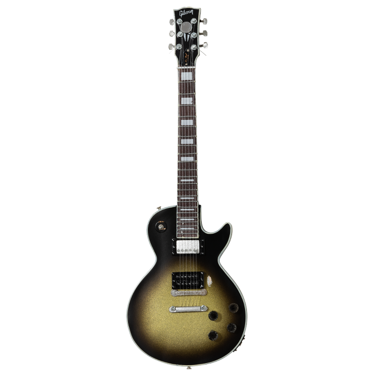 Gibson AXE HEAVEN® Adam Jones Silverburst Les Paul 1:4 Scale Mini Guitar Model Mini Guitar Gibson
