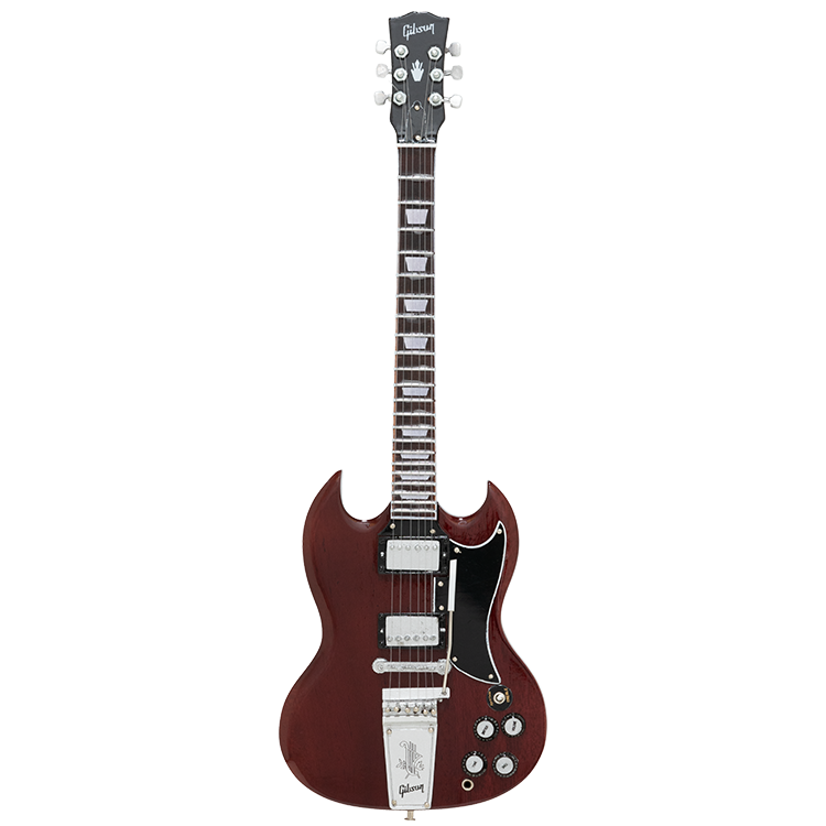 Gibson AXE HEAVEN® '64 SG Standard Cherry 1:4 Scale Mini Guitar Model Mini Guitar Gibson