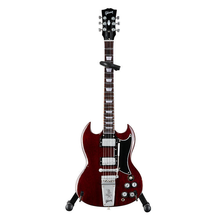 Gibson AXE HEAVEN® '64 SG Standard Cherry 1:4 Scale Mini Guitar Model Mini Guitar Gibson