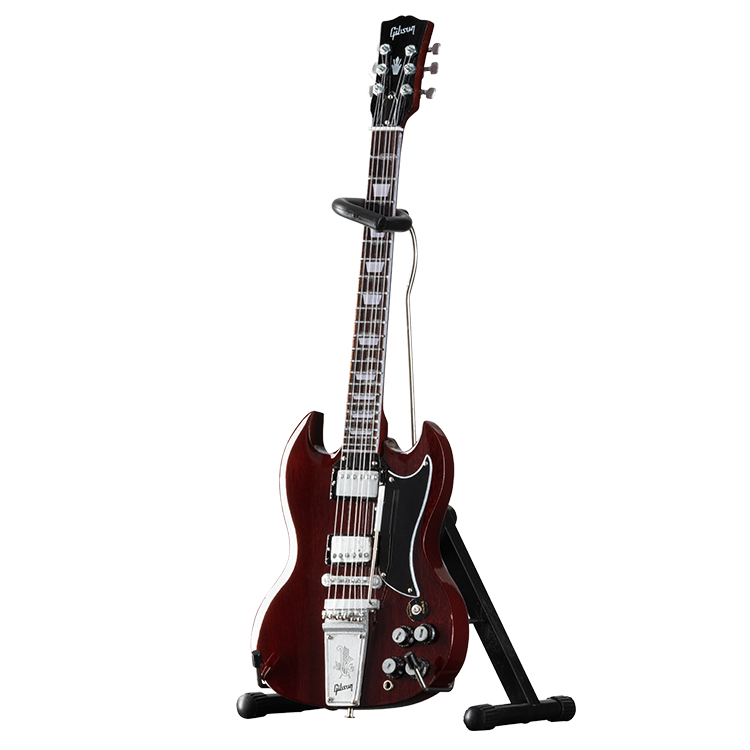 Gibson AXE HEAVEN® '64 SG Standard Cherry 1:4 Scale Mini Guitar Model Mini Guitar Gibson