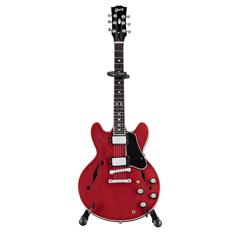 Gibson AXE HEAVEN® ES-335 Faded Cherry 1:4 Scale Mini Guitar Model Mini Guitar Gibson