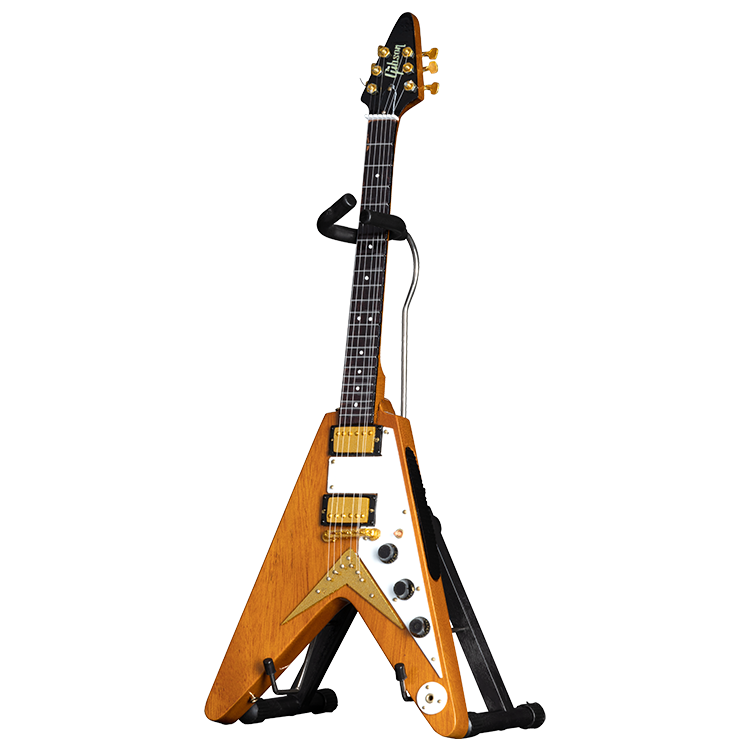 Gibson AXE HEAVEN® '58 Korina Flying V 1:4 Scale Mini Guitar Model Mini Guitar Gibson