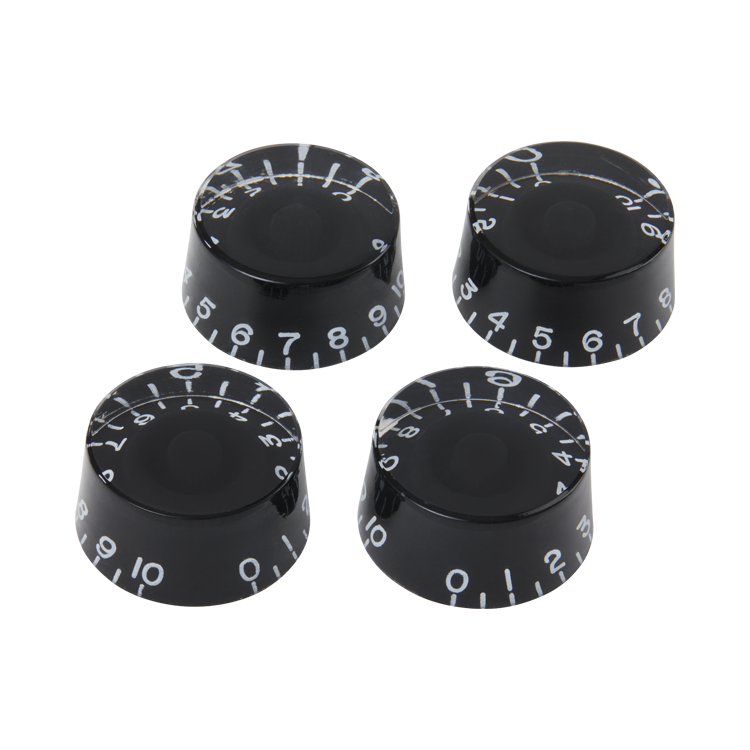 Gibson Speed Knobs, Black, 4 pack Knob Gibson