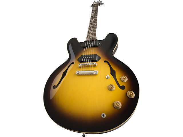Gibson ES-335 DOT P-90, Vintage Burst Electric Guitar Gibson