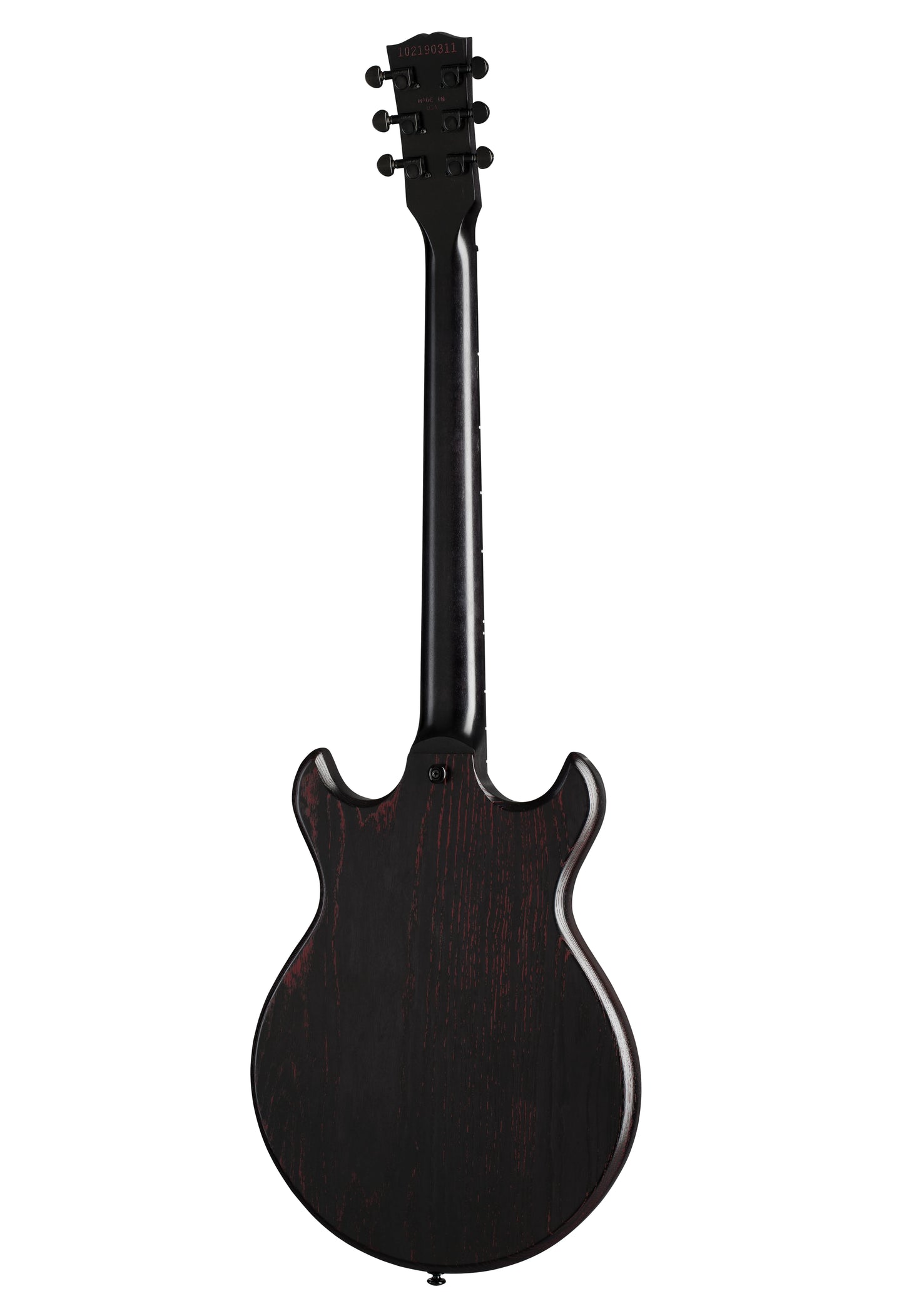 Gibson Michael Clifford Signature Melody Maker, Jet Black Cherry (Gibson Hard Shell Case Included) Electric Guitar Gibson