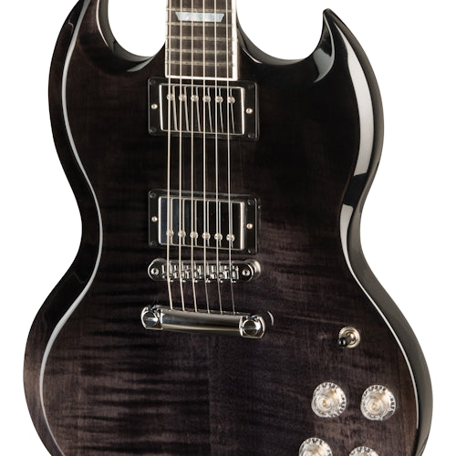 Gibson SG Modern, Trans Black Fade (Gibson Premium Soft Case Included) Electric Guitar Gibson