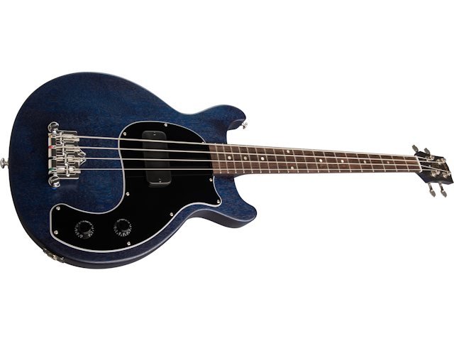 Gibson Les Paul Junior Tribute DC Bass, Blue Stain Electric Bass Gibson