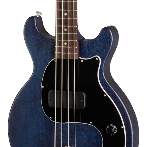 Gibson Les Paul Junior Tribute DC Bass, Blue Stain Electric Bass Gibson