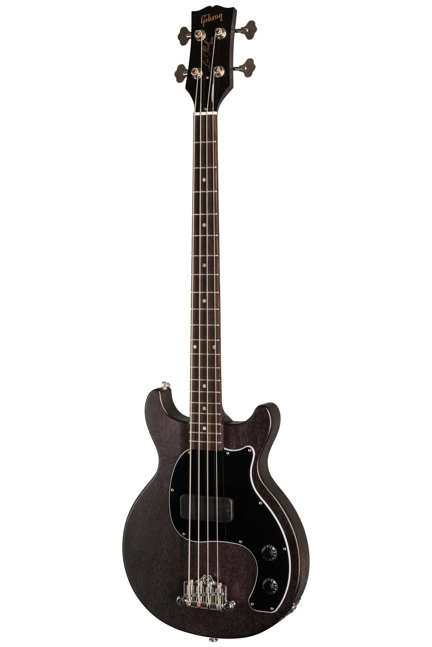 Gibson Les Paul Junior Tribute DC Bass, Worn Ebony Electric Bass Gibson