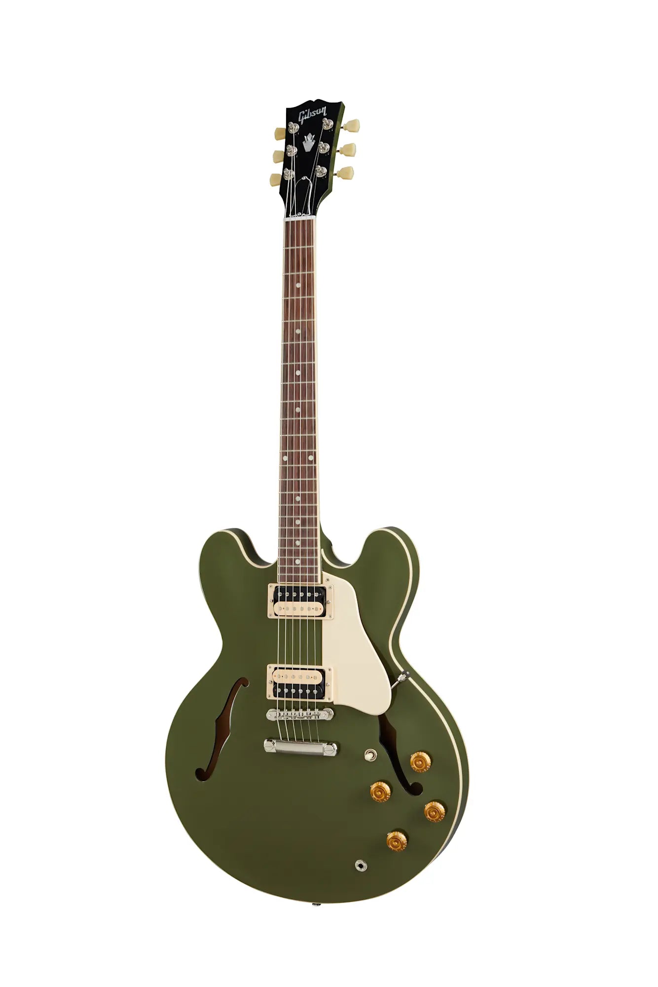 Gibson ES 335 Exclusive, Olive Drab Electric Guitar Gibson