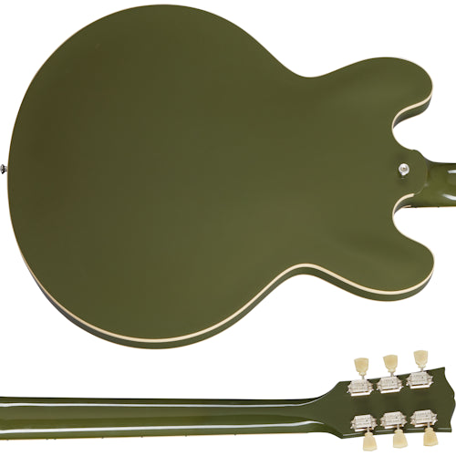 Gibson ES 335 Exclusive, Olive Drab Electric Guitar Gibson