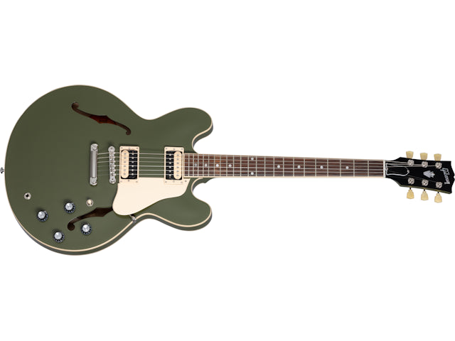 Gibson ES 335 Exclusive, Olive Drab Electric Guitar Gibson