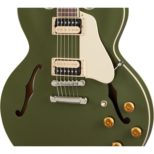 Gibson ES 335 Exclusive, Olive Drab Electric Guitar Gibson