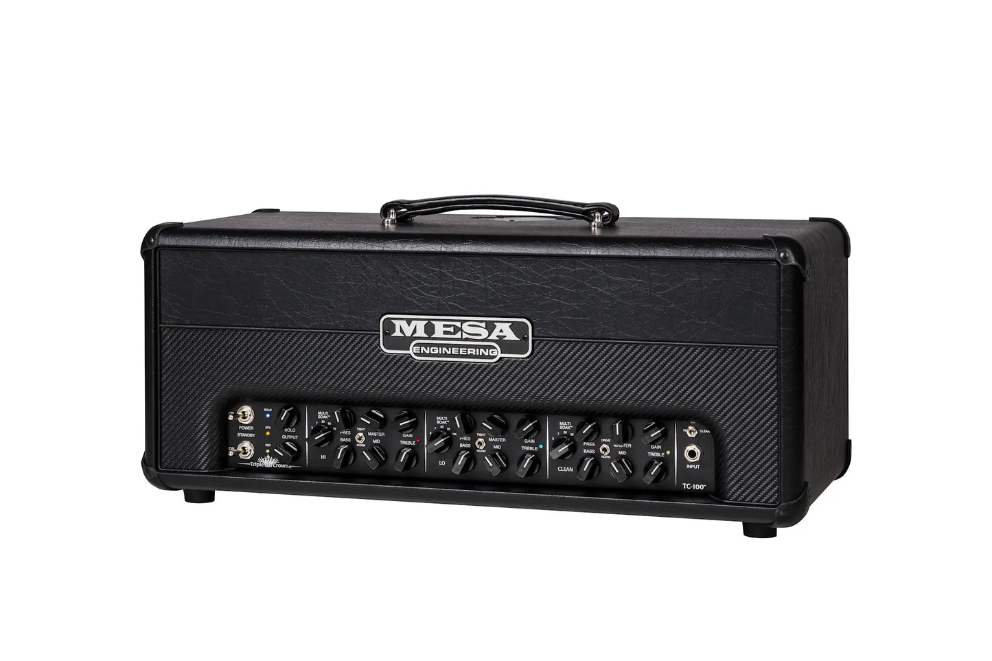 Mesa/Boogie Triple Crown 100 Head, Black Taurus Head Mesa/Boogie