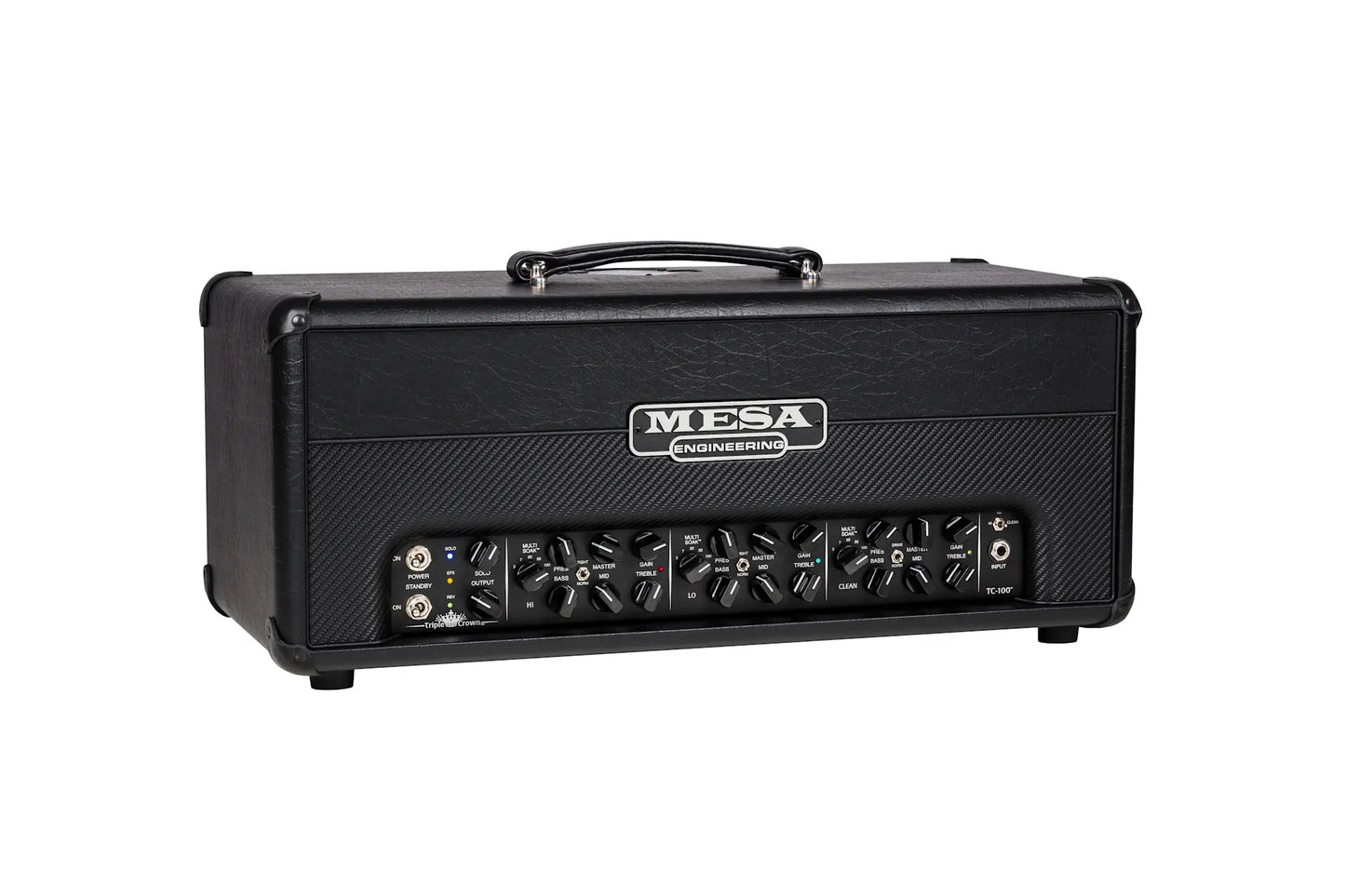 Mesa/Boogie Triple Crown 100 Head, Black Taurus Head Mesa/Boogie