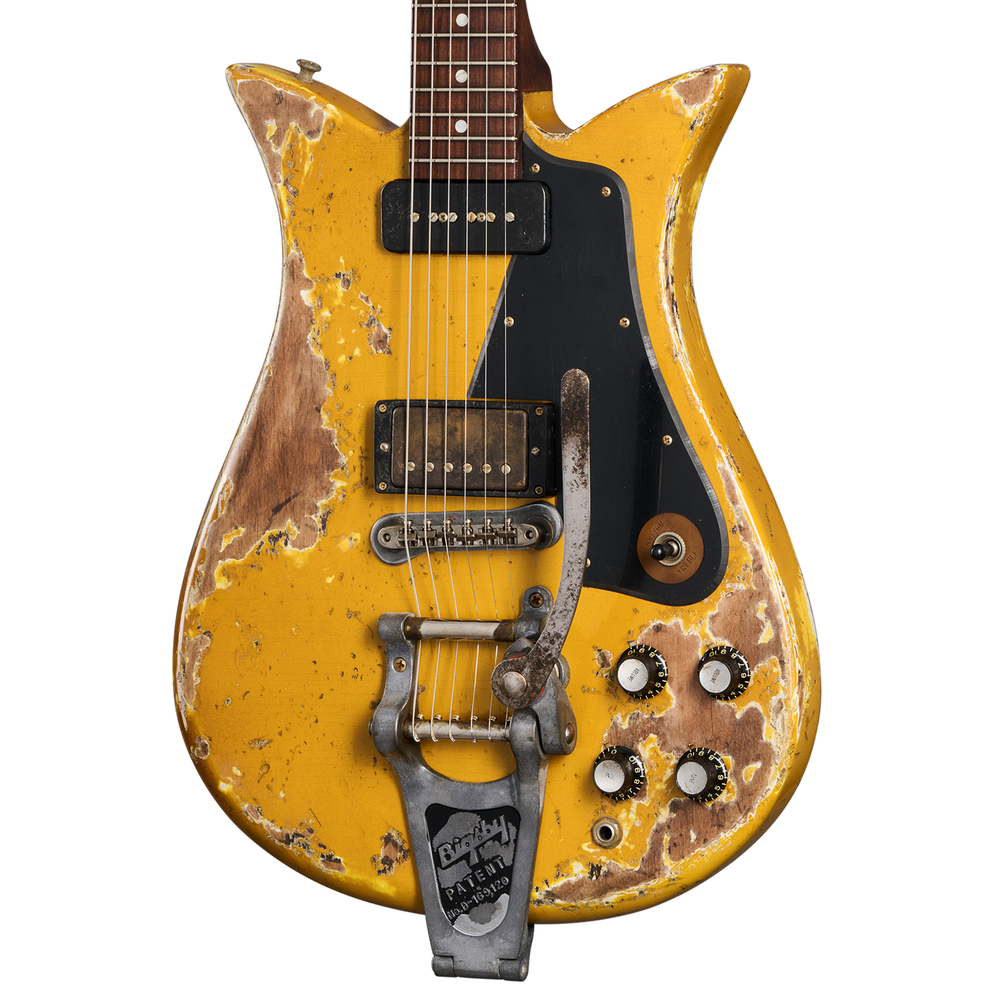 Gibson Custom Leo Scala Theodore Retroliner, TV Yellow Electric Guitar Gibson Custom