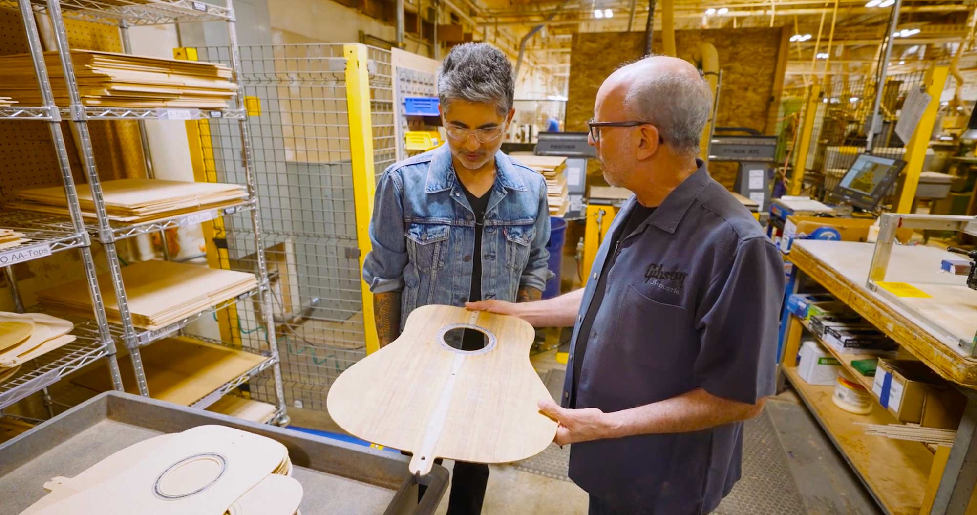 100 Years of Gibson Flat-Tops, Chapter 1: History, demos, and craftory tour