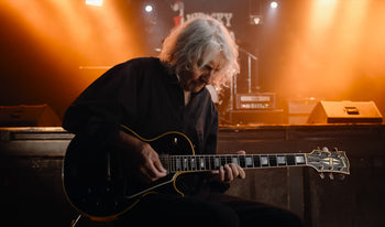 Banner Image For New video interview showcases Albert Lee’s 1958 Gibson Les Paul Custom, gifted by Eric Clapton and used in Cream