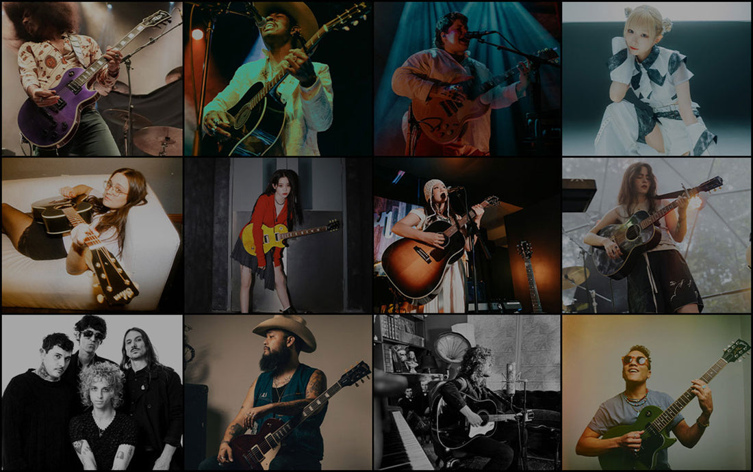 Banner Image For The Gibson Artist Spotlight Program announces its 2025 roster of musicians