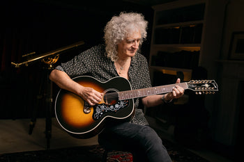Banner Image For The celestial Gibson Custom Brian May SJ-200 12-String acoustic guitar has landed