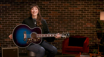 Banner Image For Video: Cristina Vane demos an SJ-200 in the latest episode of the Gibson Gear Guide