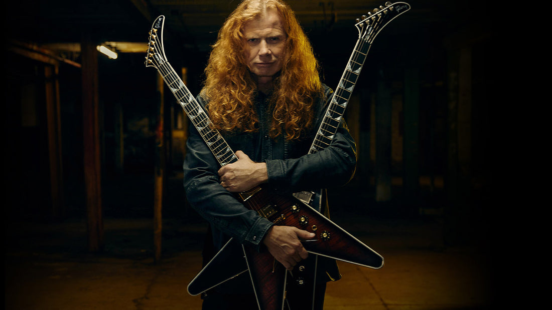 Banner Image For Dave Mustaine signature strap and strings unveiled