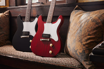 Banner Image For Announcing the USA-made Epiphone coronet in vintage cherry and ebony