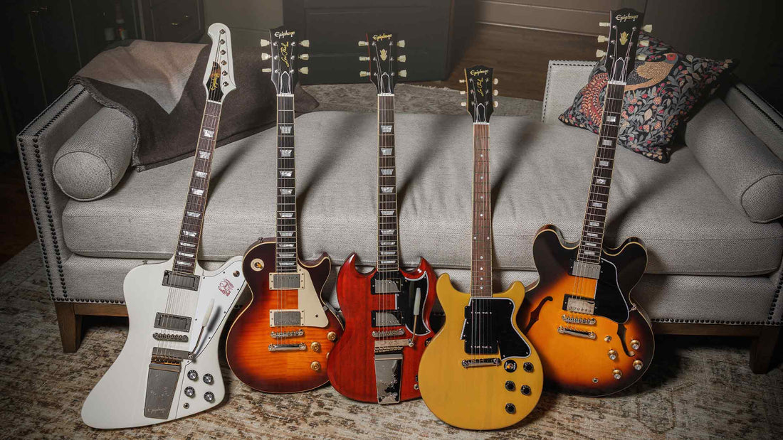 Banner Image For Epiphone announces new, upgraded Inspired by Gibson Custom models for 2025