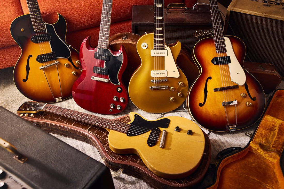 Banner Image For Gibson Certified Vintage announces a killer new drop of P-90 guitars